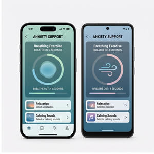 Royalcraft Mental Health App – Stress Relief, Meditation, Mood Tracker, Therapy Support & Wellness - Product Image 2