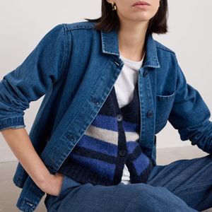 Solid Color Winter Design Women Denim Jacket Wholesale Lightweight Casual Women Clothing Jackets - Product Image 4