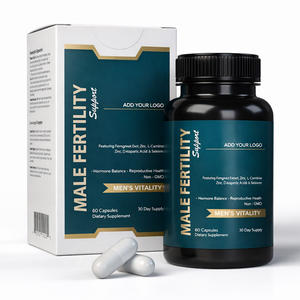 Suplemento de Fertilidad Masculina de Marca Privada, Fórmula Nutricional, Cápsulas de Apoyo a la Fertilidad Masculina para Apoyar la Salud Reproductiva Masculina - Product Image 2