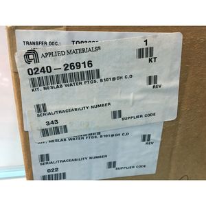 AMAT 0240-26916 NESLAB WATER FIGS, B101, 147417 - อุปกรณ์และชิ้นส่วนเซมิคอนดักเตอร์ระดับโลกที่เชื่อถือได้ - Product Image 3