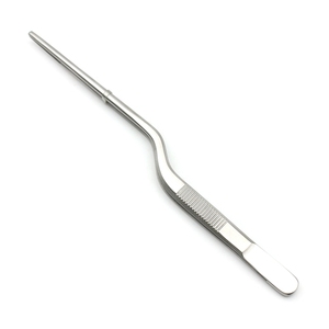 Pince à épiler dentaire manuelle en acier inoxydable de qualité supérieure, 4,75 po (12 cm), instrument chirurgical pour usage professionnel avec poignée ergonomique - Product Image 1