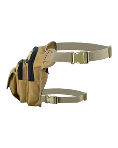 Bolsa de Pierna Ligera y Moderna para Actividades al Aire Libre, con Tela Recubierta de PU, Cierre de Cremallera, Múltiples Bolsillos de Almacenamiento y Correas Ajustables - Product Image 1