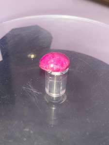 ทับทิมธรรมชาติ 7.32 กะรัต สีแดง คอรันดัม |   พลอยรูปไข่ขนาดใหญ่แบบหลวม - Product Image 2