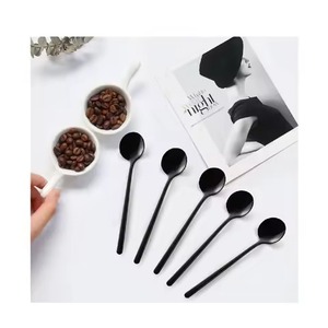 Cuchara de Té de Metal de Primera Calidad, Cuchara de Café de Acero Inoxidable, Cuchara para Azúcar, Cuchara para Postre, Duradera para Cocina y Comedor - Product Image 1