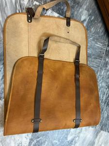 Sac de transport pour bûches en cuir véritable de qualité supérieure, robuste et portable, sac de transport pour bois de chauffage, sac pour foyer LLR-0142 - Product Image 4
