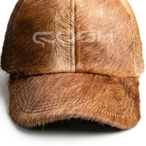 Gorra de Béisbol de Cuero Vacuno Hecha a Mano, Estilo Rústico Occidental, para Hombre y Mujer - Product Image 5