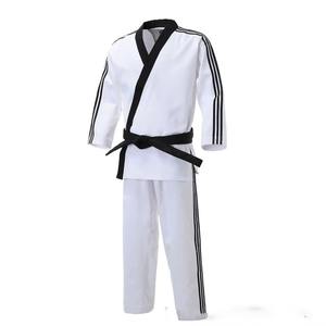 Uniforme de karaté sur mesure à faible MOQ, en polyester/coton respirant, séchage rapide, léger, 100 % coton, pour hommes adultes, OEM - Product Image 1