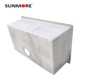 SM 7050 Évier de cuisine à une cuvette fait à la main avec de l'acier inoxydable 304 de la norme internationale directement de l'usine du Vietnam - Product Image 2