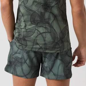 Nouvelle conception, impression numérique, sublimation intégrale, ensemble t-shirt et short en polyester, vêtements décontractés d'été, t-shirt et short ringer - Product Image 6