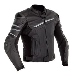 Blouson de course en cuir imprimé respirant anti-UV personnalisé, coupe-vent et imperméable, grande taille, idéal pour la course automobile - Product Image 1