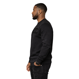 Sudadera de Chenilla Sólida Phi Beta Sigma Negra para Hombre, Tejido Premium, Ajuste Cómodo, Ropa Casual de Fraternidad Griega - Product Image 3