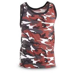 Camiseta sin mangas con estampado de camuflaje para hombre, camiseta deportiva sin mangas de secado rápido, chaleco de gimnasio para entrenamiento - Product Image 6