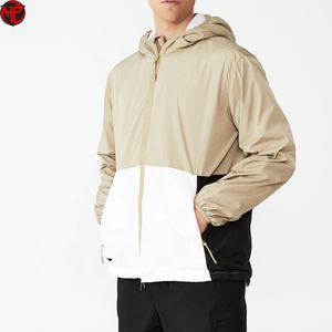 Good Quality Customized Label Design Waterproof Track Jacket OEM/ODM Nylon Windbreaker Men's Nylon Jackets - Product Image 3