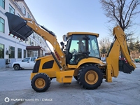 Chinese Good Quality Machine 4x4 Wheel Mini Backhoe Loader Hot Popular Digger Excavator