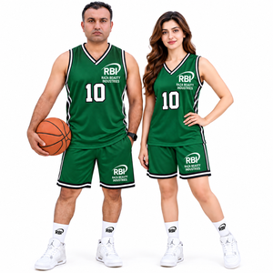 Maillot de basketball personnalisé 220g 100% polyester séchage rapide imprimé par sublimation avec nom du joueur, taille élastique, sans manches, pour homme - Product Image 5
