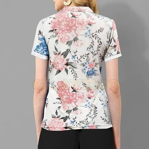 Casual Wear Sports Workout Running Sublimation <b>Polo</b> <b>Shirt</b> For Ladies New Fashion High Quality Sublimation <b>Women</b> <b>Polo</b> <b>Shirt</b> - Product Image 4