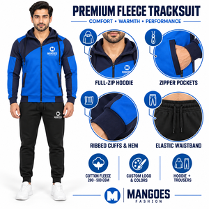 Custom Unisex Winter Sporty Solid Eco-Friendly Plus Size Tracksuit Fashionable Breathable <b>Fleece</b> Hoodie <b>Pants</b> Personalized - Product Image 6