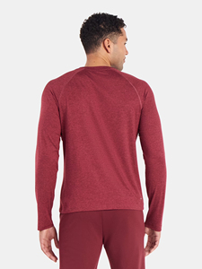 T-shirts pour hommes en tricot léger d'hiver, vêtements décontractés, haute qualité, couleur unie, manches longues, t-shirts pour hommes - Product Image 3