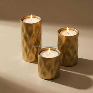 Ginko Leaf Vintage Brass <b>Tealight</b> <b>Holder</b> - Express Production Decorative Metal Votive Stand - Indian Exporter Wholesale Supplier - Product Image 5
