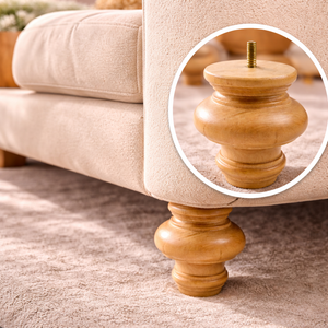 Solid Wood Furniture <b>Legs</b> Heavy Duty Sofa Cabinet <b>Table</b> <b>Legs</b> Natural Wood Durable Replacement Parts for Home Furniture - Product Image 4
