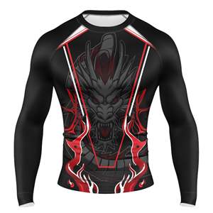 Camiseta de Surf Sublimada con Logotipo Personalizado al por Mayor, Camiseta de Natación para Hombre, 100% Poliéster, Transpirable, de Secado Rápido, Protección Solar Ligera - Product Image 1