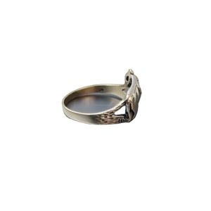 Vintage Style 925 Silver Animal Design Unisex <b>Ring</b> with <b>Plain</b> Design 3.4 Grams for Everyday Wear Sterling silver - Product Image 4