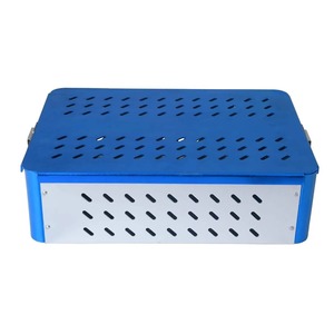 Surgery Silicone Disinfection <b>Box</b> Tools Aluminum Sterilization <b>Box</b> Large Size Dual <b>Locking</b> System Sterilized <b>box</b> CE - Product Image 5