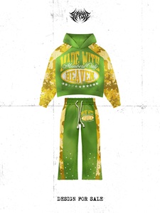 Conjunto Deportivo TYPHON con Estampado de Camuflaje, Sudadera con Capucha y Pantalones Largos con Cordón Ajustable, Ropa Urbana Unisex para Otoño - Product Image 2