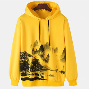 Service OEM, vente en gros, meilleurs designs de sweats à capuche pour hommes, sweats à capuche légers de couleur unie pour hommes - Product Image 1