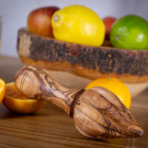 Wooden Manual Lemon Reamer Juicer Dishwasher Safe <b>Kitchen</b> <b>Accessory</b> - Product Image 1
