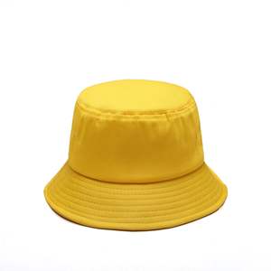 Chapeaux de pêcheur en coton uni, nouveau design, vente en gros, broderie personnalisée et logo imprimé, chapeaux seau vierges pour hommes, pour l'extérieur - Product Image 6