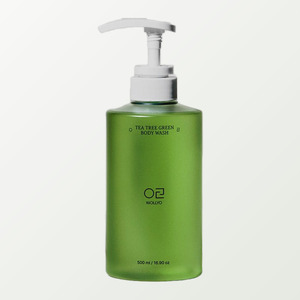 Gels douche WOLLYO, K-Beauty coréen, gel douche anti-acné à l'arbre à thé vert, 500 ml, fabriqué en Corée, à base de plantes, pour tous types de peaux - Product Image 5