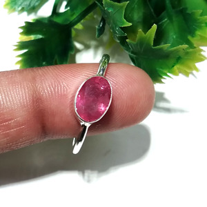 Natural Ruby Gemstone <b>Ring</b>, 925 Sterling Silver <b>Ring</b> for Women, Handmade Ruby Jewelry, Adjustable Statement <b>Ring</b>, <b>Fine</b> Jewelry - Product Image 4