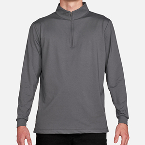 Sweat-shirt personnalisé : col zippé en polaire polyester pour les détaillants sportifs américains, fourniture en gros sous marque privée S-XL - Product Image 5