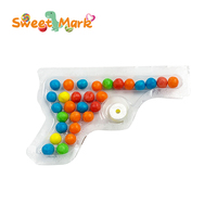 Fruity Flavored Gun Shaped Toys Candy Mini Colorful Crispy Candy and Whistle Candy
