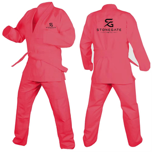 Traje de Karate Personalizado para Adultos con Cinturón de Tela de Algodón Suave y Servicio de Fábrica ODM con Marca Privada 2026 - Product Image 1