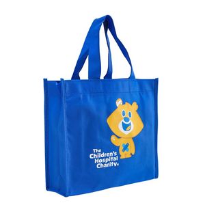 กระเป๋าช้อปปิ้งแบบสั่งทำขายส่ง PP Non-Woven เคลือบผิว  กระเป๋าผ้าทอขนาดใหญ่พกพาสะดวก ผลิตเพื่อใช้ในซูเปอร์มาร์เก็ต - Product Image 6