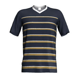 Camiseta Deportiva para Hombre, Color Beige Menta, Cuello en V, para Entrenamiento Atlético - Product Image 5