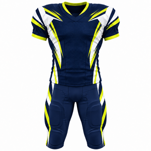 Sublimation Screen Printing Best Custom Fashion OEM <b>Cheap</b> Price Breathable wholesale OEM Custom American <b>Football</b> Uniform - Product Image 3