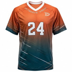 Maillot d'équipe ultime de qualité professionnelle, respirant, en maille athlétique, imprimé de pointe à pointe, OEM, maillot de frisbee ultime - Product Image 2