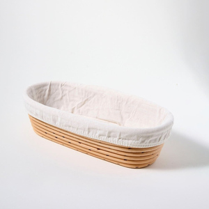 Accesorios de cocina, cestas para fermentar baguettes, cesta de mimbre banneton, tazón, herramientas y equipo para hornear - Product Image 5
