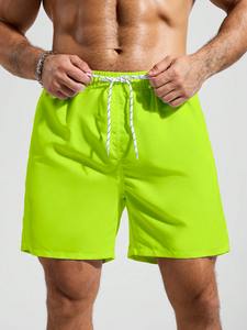 กางเกงว่ายน้ำชายหาดลายดอกไม้ แห้งเร็ว น้ำหนักเบา กันน้ำ เอวยางยืด มีเชือกผูก เหมาะสำหรับทุกเพศ - Product Image 3