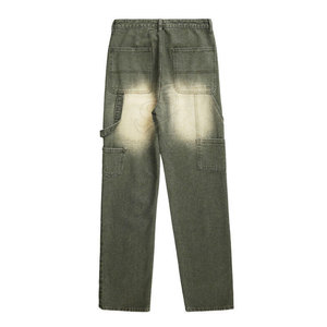 Jean décontracté pour homme, léger, taille mi-haute, coupe ample, respirant et confortable, style tendance - Product Image 2