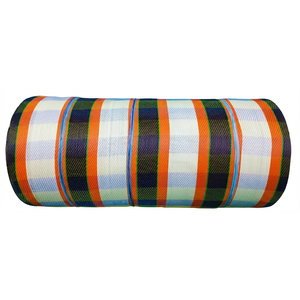 Rollo de Tela Tejida de PP Reciclado para Bolsas de Compra, Diseño a Rayas Ecológico, Material de Embalaje Laminado Resistente - Product Image 1