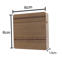 Support de téléphone écologique imprimé et façonné, ouvre-bouteille en bois, acier inoxydable avec aimant 13x62x62mm, modèle TW Origin CL-005