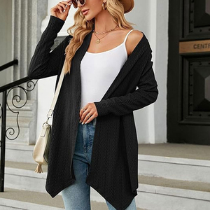 Cárdigans para Mujer, Prendas de Punto Ligeras y Modernas, Fabricante OEM ODM, Cárdigans para Mujer, Cárdigan con Botones, Venta al Por Mayor - Product Image 4