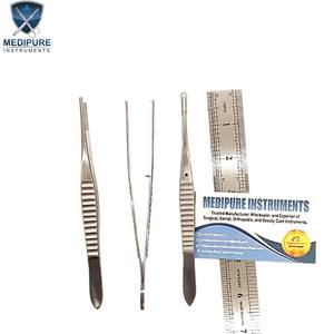 Pinzas Gillies para Tejidos, Instrumento Quirúrgico de Acero Inoxidable Reutilizable, Herramienta Profesional de Precisión para Uso Médico y Veterinario - Product Image 2