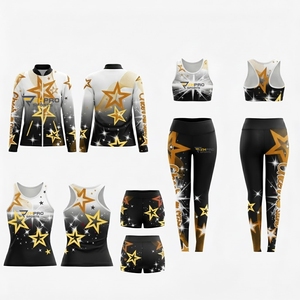 Tenues d'entraînement de danse personnalisées pour l'échauffement et la pratique des majorettes - Product Image 6