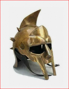 Medieval Maximus Helmet <b>Gladiator</b> Armor Helmet Antique Armor Doom Helmet <b>gladiator</b> armor helmet polished metal finish metal - Product Image 4