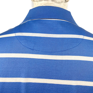 Camisa de Hombre de Alta Calidad, Antiarrugas, de Algodón Transpirable, Manga Corta, para Verano, con Detalles de Rayas en Contraste - Product Image 5